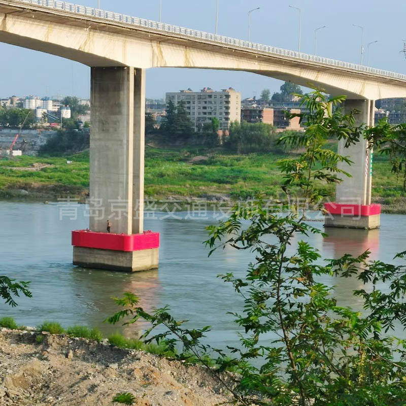 陜西安康關(guān)廟漢江橋防撞設(shè)施